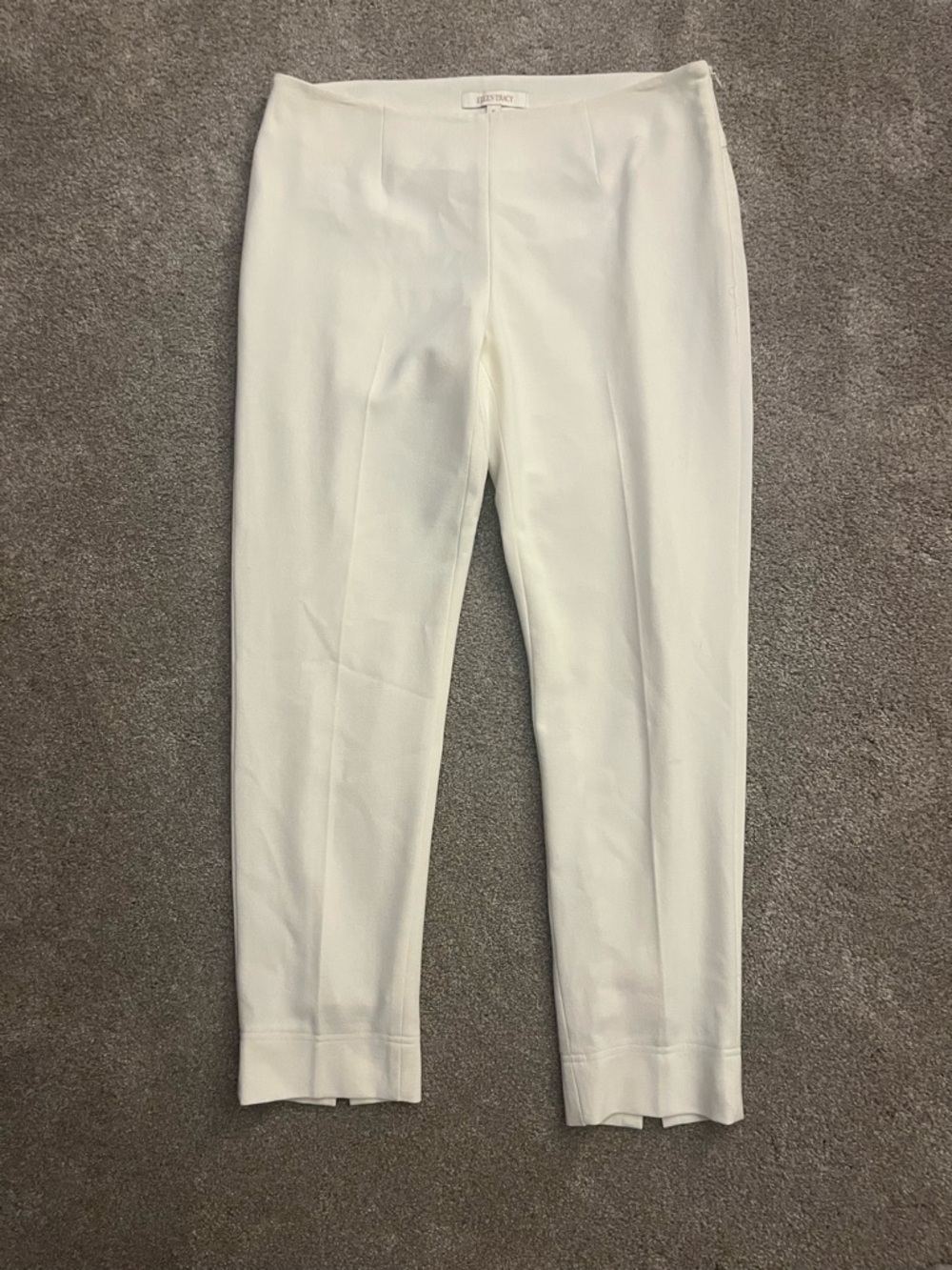 Ellen Tracy White Dress Pants